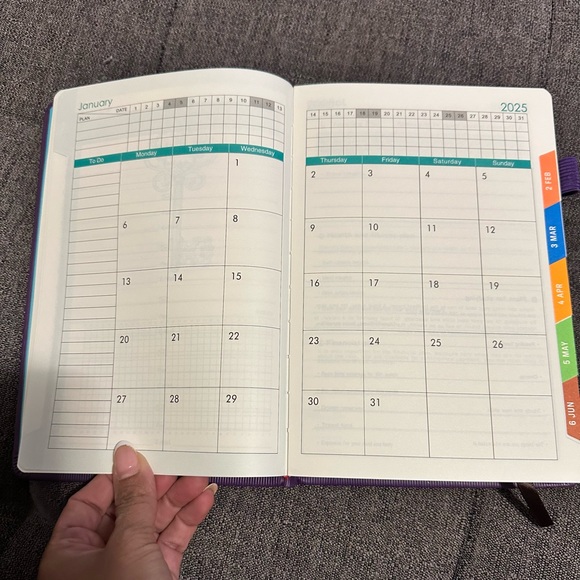 2025 Sanrio Kuromi A5 Daily Planner 400 pages - Picture 9 of 15